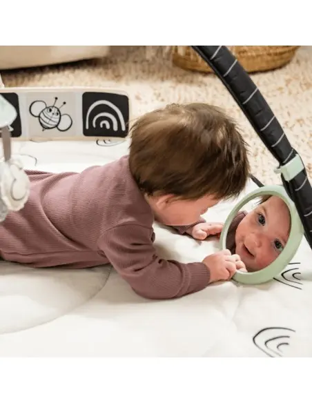 Tiny Love Tapis d'Éveil - Tapis d'Activités Black & White Tapis