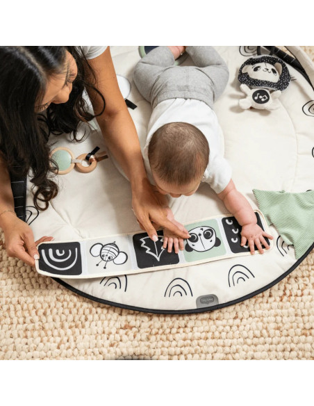 Tiny Love Tapis d'Éveil - Tapis d'Activités Black & White Tapis