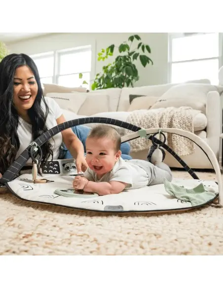 Tiny Love Tapis d'Éveil - Tapis d'Activités Black & White Tapis