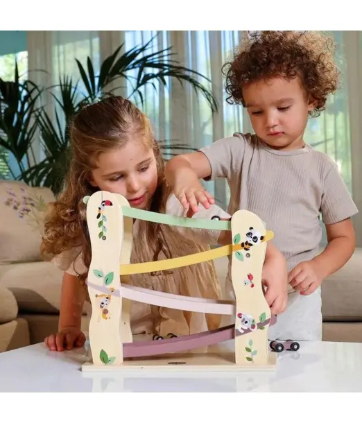 Tiny Love Rampe de Course et Voitures en bois Boho Chic 18m+ 2