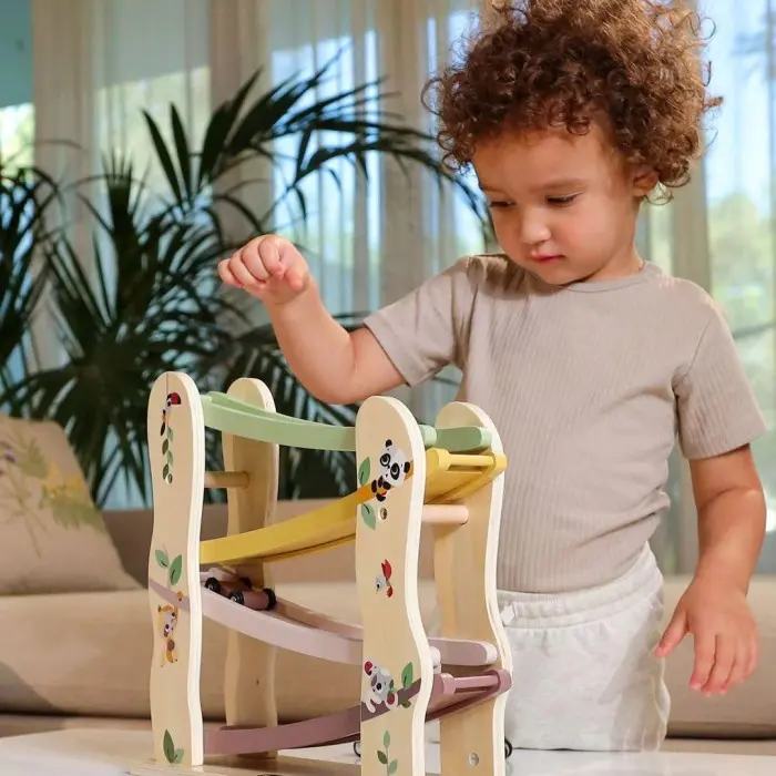 Tiny Love Rampe de Course et Voitures en bois Boho Chic 18m+