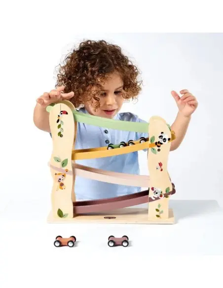 Tiny Love Rampe de Course et Voitures en bois Boho Chic 18m+