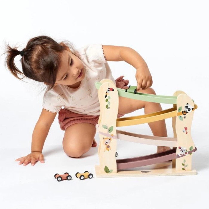 Tiny Love Rampe de Course et Voitures en bois Boho Chic 18m+