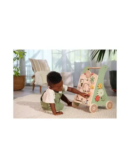Tiny Love walking cart, wooden Boho chic baby walker 18m+ — photo 3