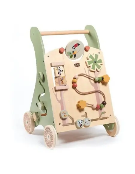Tiny Love walking cart, wooden Boho chic baby walker 18m+