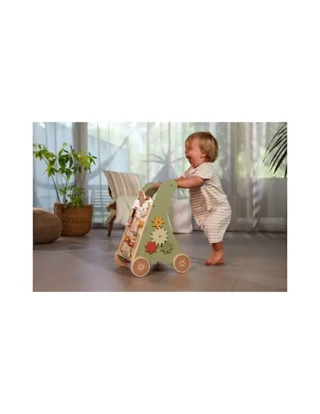 Tiny Love Chariot de marche en bois Boho chic 18m+ Trotteur &