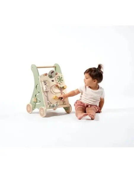 Tiny Love Chariot de marche en bois Boho chic 18m+ Trotteur &