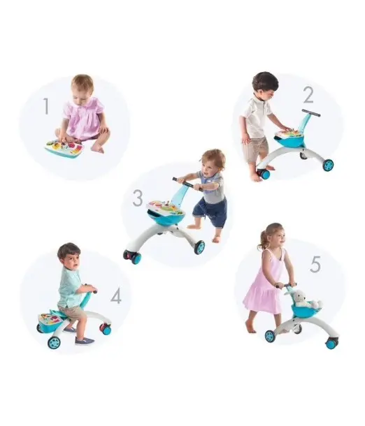 Tiny Love Chariot de marche 5en1 Rose 6m+ Trotteur & Youpala - 2