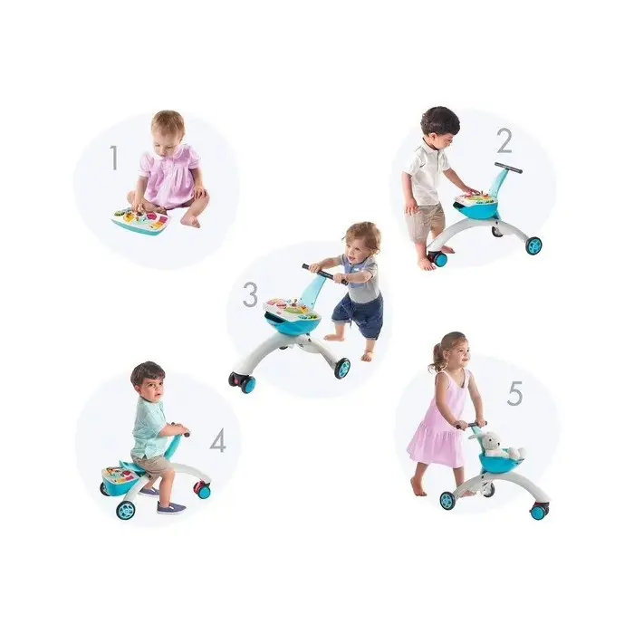 Tiny Love Chariot de marche 5en1 Bleu 6m+