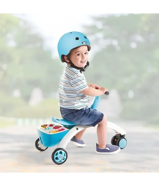 Tiny Love Chariot de marche 5en1 Bleu 6m+ Trotteur & Youpala - 2
