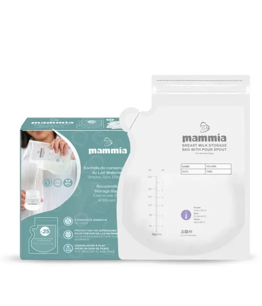 Mammia Sachets de conservation de lait maternel x25 2