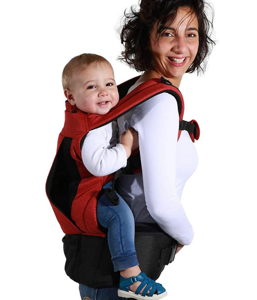 Safety 1st Porte Bébé Physionest Nouka 0-15kg Évolutif Red Chic au Maroc - Baby And Mom 2