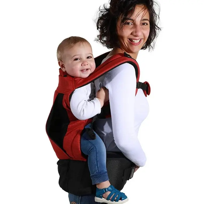 Safety 1st Porte Bébé Physionest Nouka 0-15kg Évolutif Red Chic