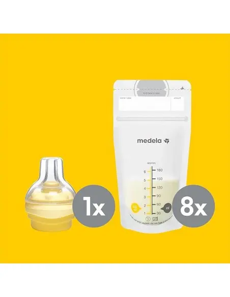 Medela Set Store & Feed - Biberons de conservation du lait