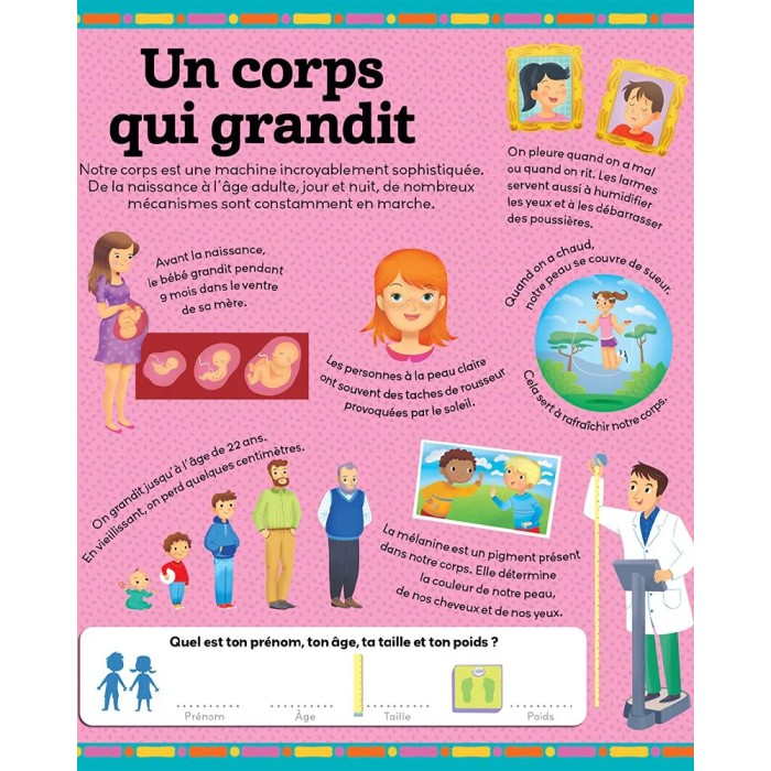 Mon livre sonore - Le Corps Humain Livres & Histoires - Maroc