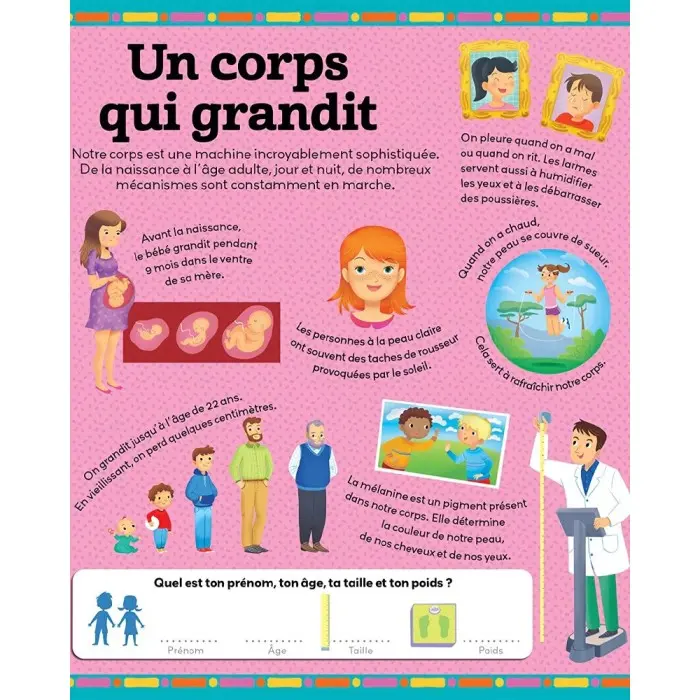 Mon livre sonore - Le Corps Humain Livres & Histoires - Maroc