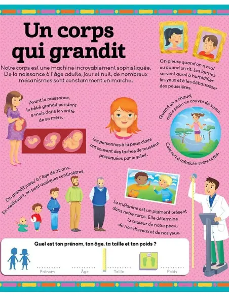 Mon livre sonore - Le Corps Humain Livres & Histoires - Maroc