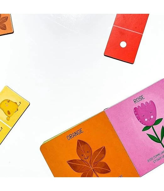 Colour Dominoes - 10-page book and 28 domino cards 2