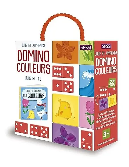 Colour Dominoes - 10-page book and 28 domino cards
