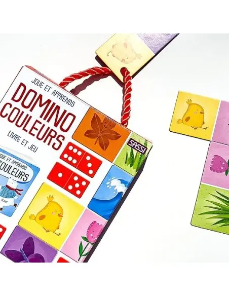 Colour Dominoes - 10-page book and 28 domino cards — photo 4