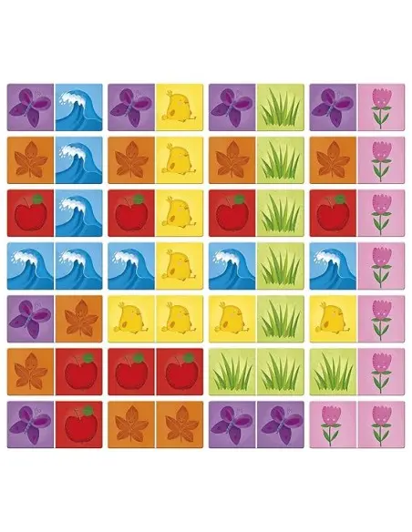 Colour Dominoes - 10-page book and 28 domino cards — photo 5