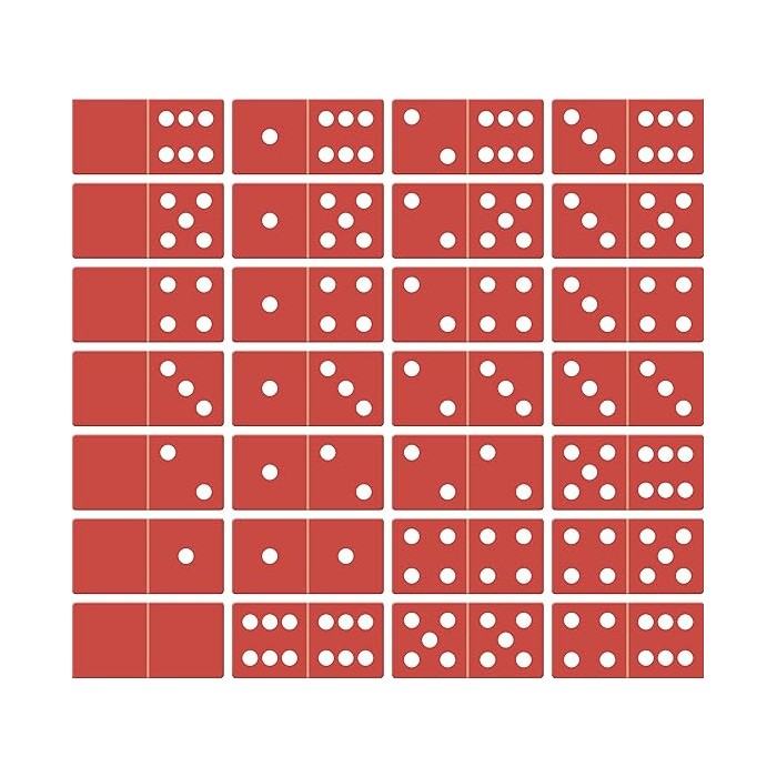 Domino Couleurs - Livre de 10 pages et 28 cartes domino Livres