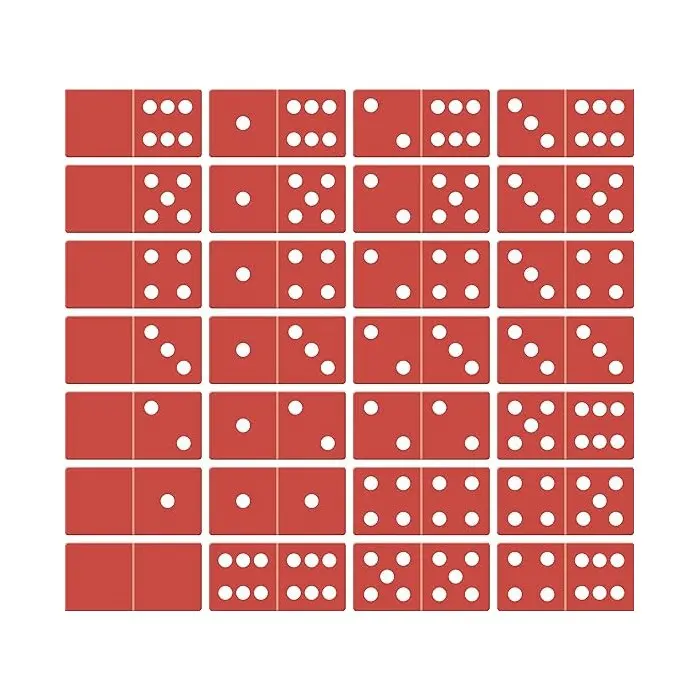 Domino Couleurs - Livre de 10 pages et 28 cartes domino Livres