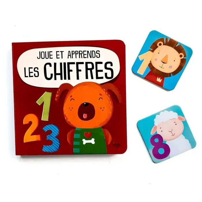 Domino Chiffres - Livre de 10 pages et 28 cartes domino Livres