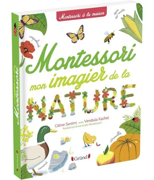 Mon imagier de la nature Montessori Livres & Histoires - Maroc