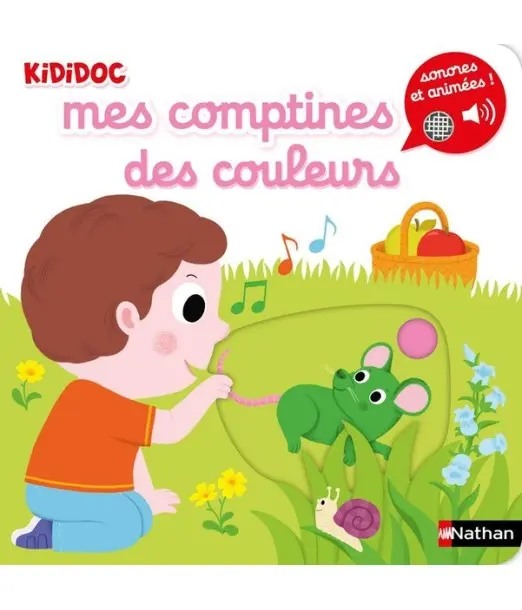 Mes premières comptines des couleurs 1an+ Livres & Histoires -