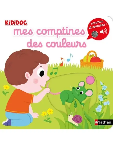 Mes premières comptines des couleurs 1an+ Livres & Histoires -