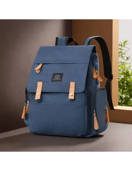 Sac à Dos à Langer - Grande Capacité Bleu Corps - Maroc