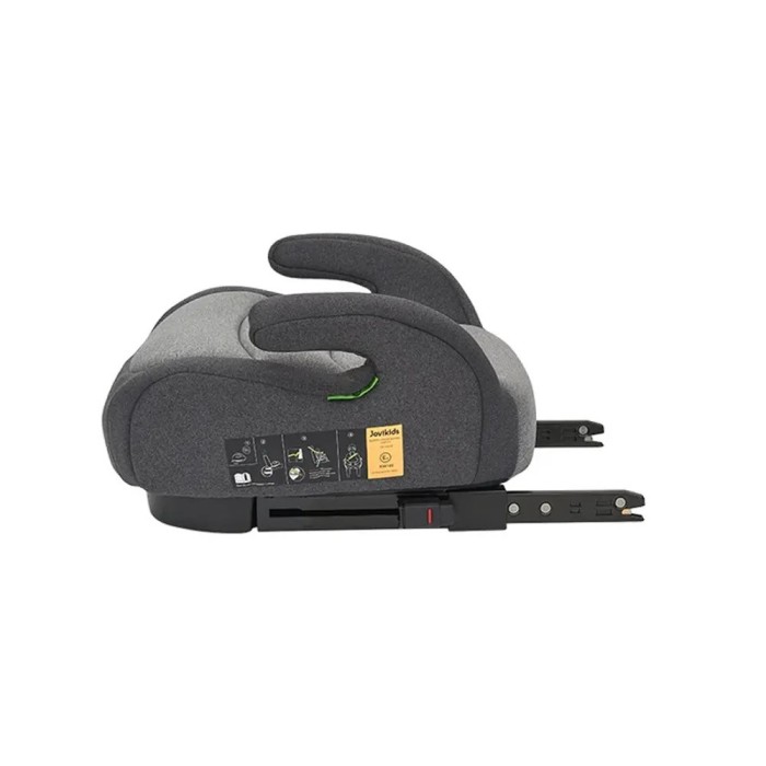 JoviKids Réhausseur Isofix OHHO – Groupe 2/3 Gris Réhausseur -