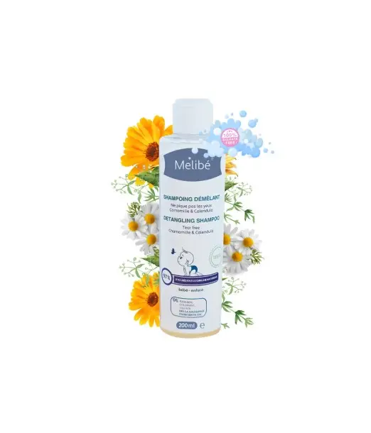 Melibé Shampoing Démêlant 200ml Cheveux & Corps - Melibé Maroc