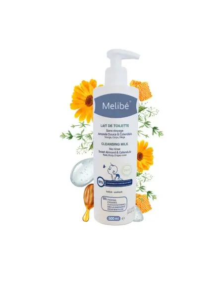 Melibé Lait de Toilette 500ml Eau / Lait de toilette - Melibé