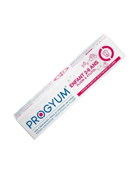 Progyum Dentifrice pour Enfants 2-6ans 75ml Dentifrice - Maroc