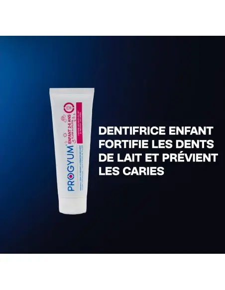 Progyum Dentifrice pour Enfants 2-6ans 75ml Dentifrice - Maroc