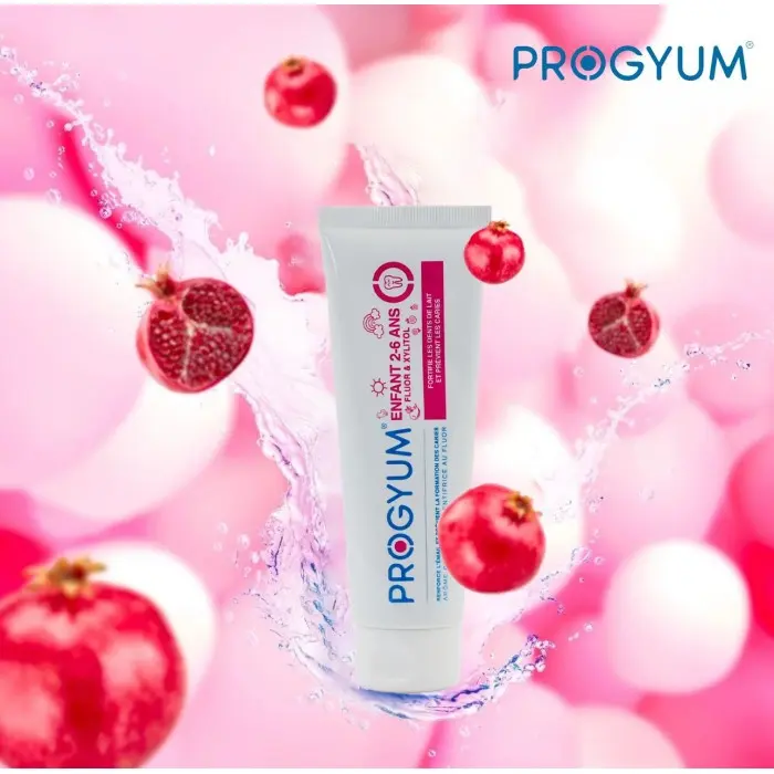 Progyum Dentifrice pour Enfants 2-6ans 75ml Dentifrice - Maroc