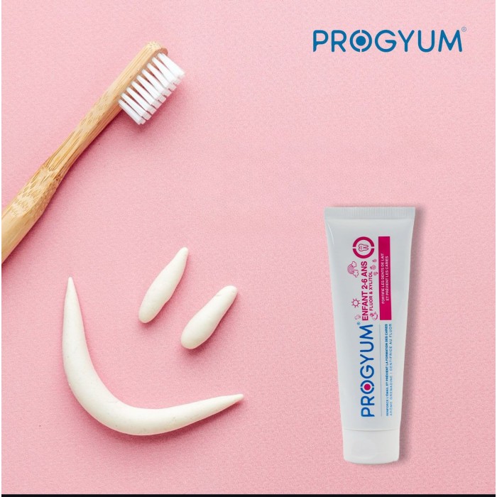 Progyum Dentifrice pour Enfants 2-6ans 75ml Dentifrice - Maroc
