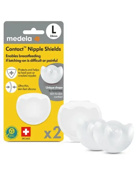 Medela Bouts de sein x2 Taille L 24mm Accessoires d'allaitement