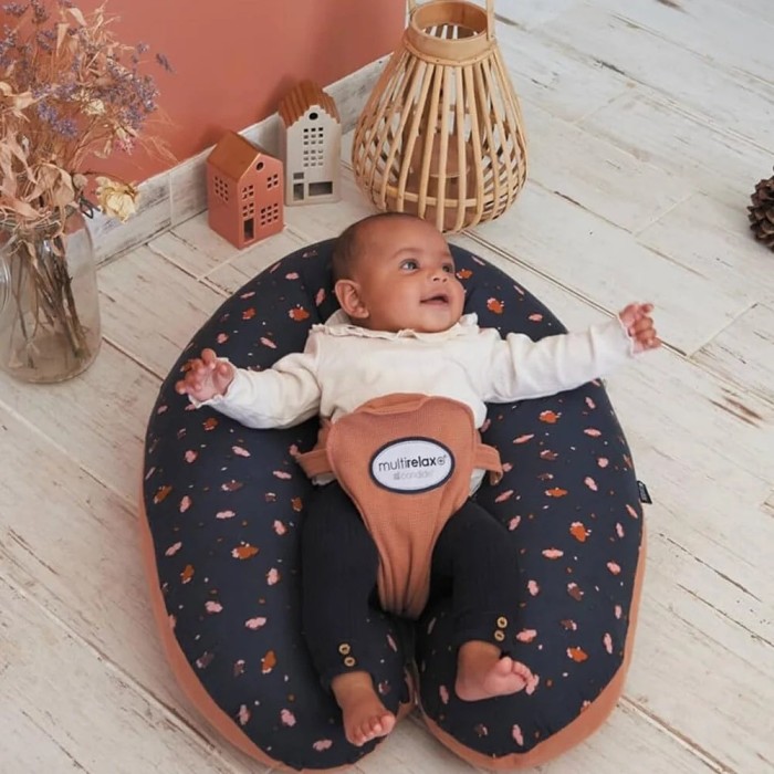 Candide Coussin Multirelax Jersey 3en1 matelassé Fleurs & Cassonade dans Maternité chez Baby And Mom Maroc