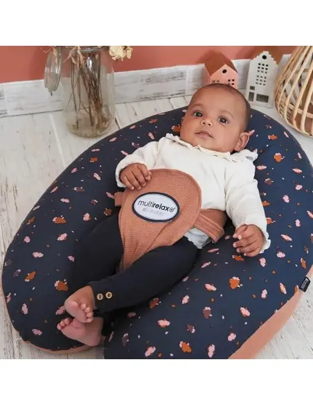 Candide Coussin Multirelax Jersey 3en1 matelassé Fleurs &