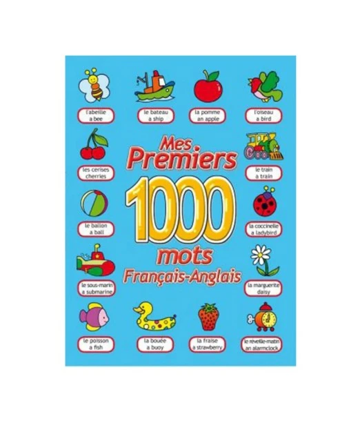 My first 1000 words French-English