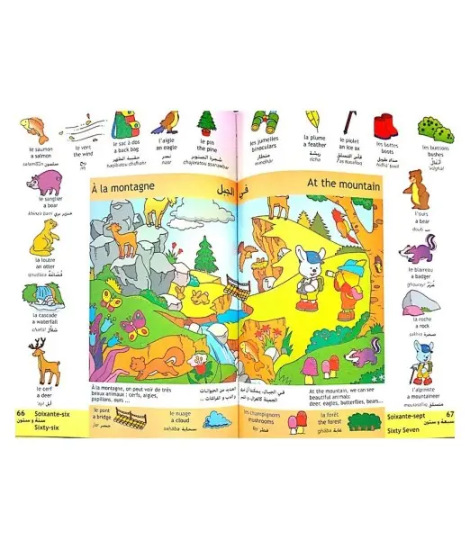 Mes premiers 1000 mots Français-Anglais 5 - 7 ans - Maroc 2