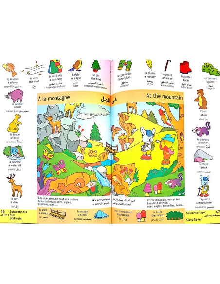 Mes premiers 1000 mots Français-Anglais 5 - 7 ans - Maroc