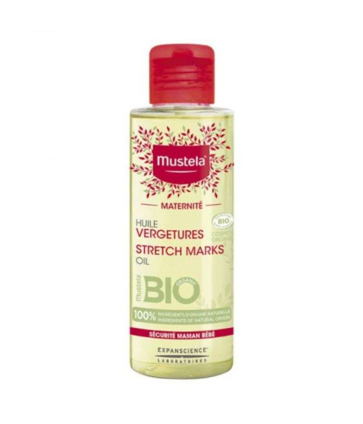 Huile prévention vergetures Mustela 105ml, Univers Maman Puériculture Maroc