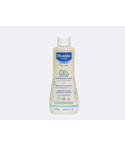 Mustela gentle baby shampoo with organic avocado 200 ml