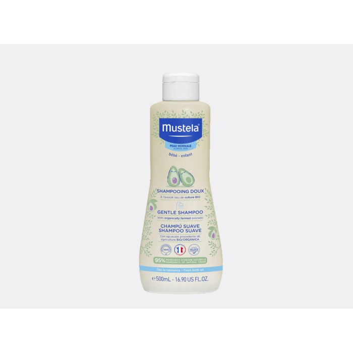 Mustela Shampooing doux bébé à l'avocat BIO 200ml dans Cheveux & Corps chez Baby And Mom Maroc