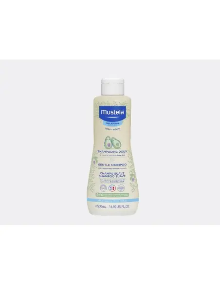 Mustela Shampooing doux bébé à l'avocat BIO 200ml Cheveux &