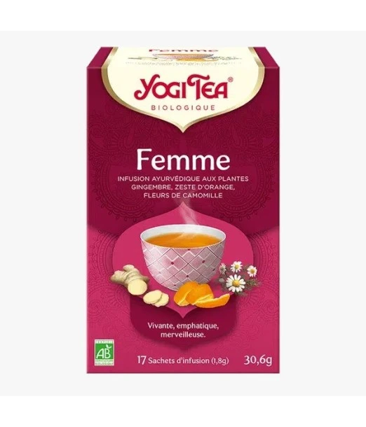 Yogi Tea organic herbal tea 17 bags - for women